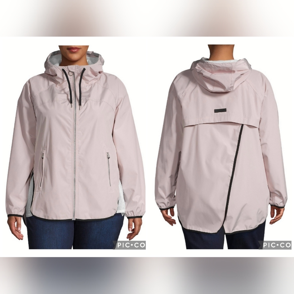 NWOT Calvin Klein Plus Size 2X Performance Classic Hooded Jacket